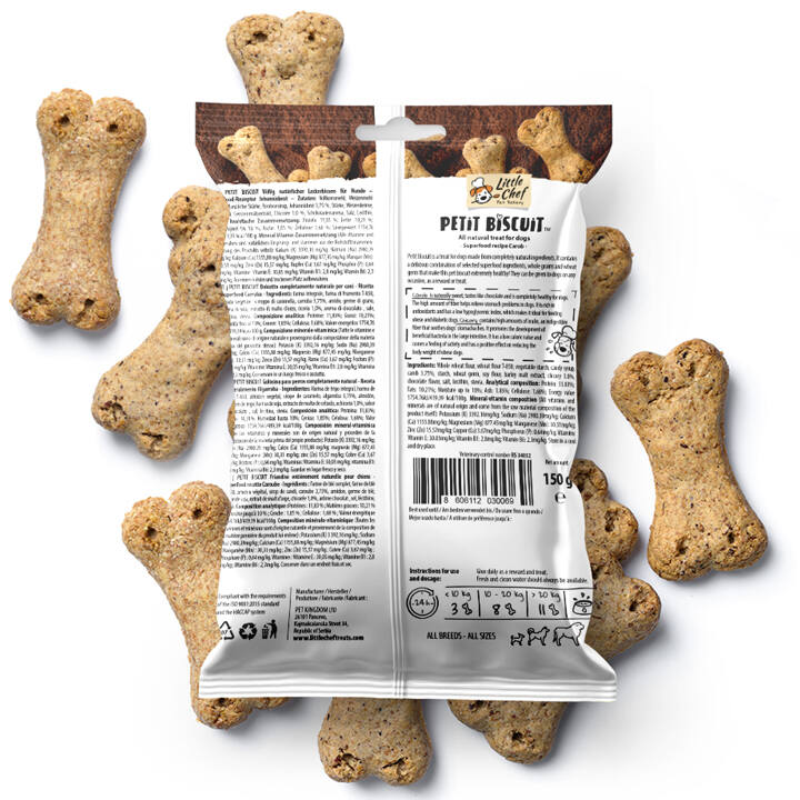 package of natural functional dog treat