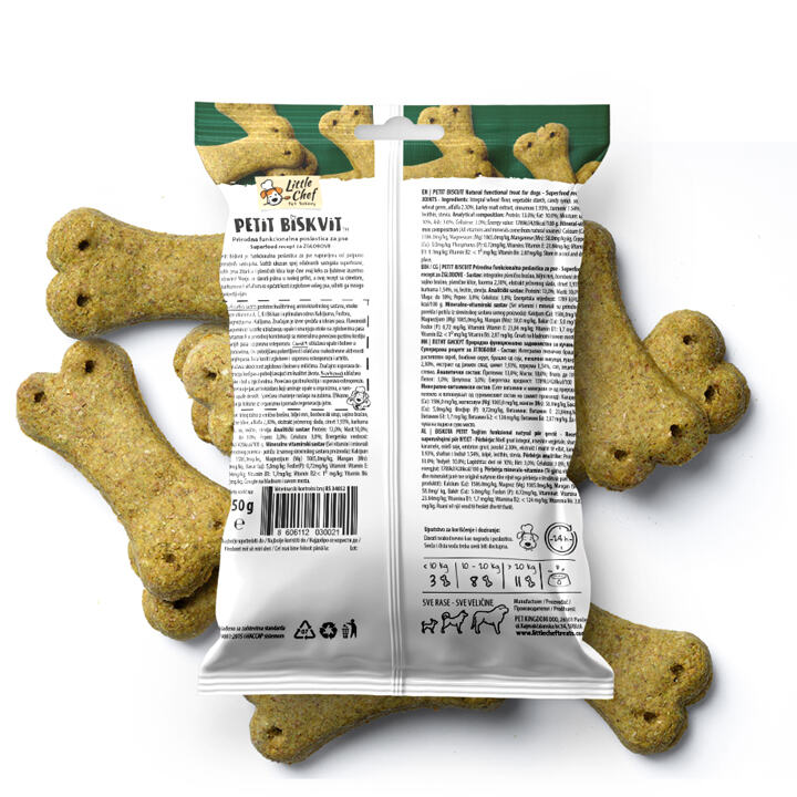 product declaration dog treats for joint strengthening